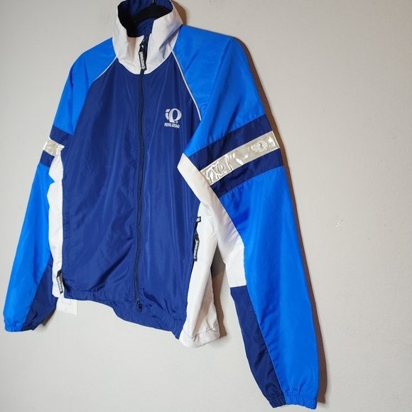 Pearl Izumi Zephrr packable blue cycling jacket. Size small. - Picture 15 of 16